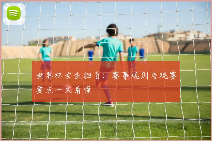 世界杯女生扫盲：赛事规则与观赛要点一文看懂